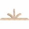 Ekena Millwork Richland Smooth Timber Gable Bracket, Douglas Fir, 60"W x 32"H x 3 1/2"D x 3 1/2"F, 13/12 Pitch GBW060X32X0404RIC00SDF - alternate 4